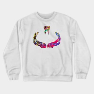 Dental Care Art Crewneck Sweatshirt